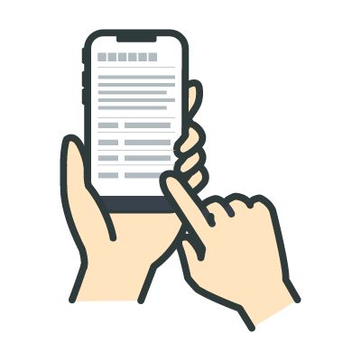 旅のコースを確認